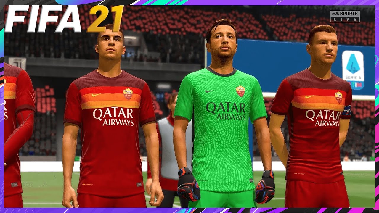 FIFA 21 | Juventus vs. AS Roma | Serie A | at Allianz Stadium
