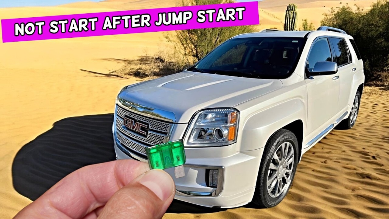 Why GMC Terrain Does Not Start After Jump Start Jumpstart 2010 2011 2012 2013 2014 2015 2016 2017