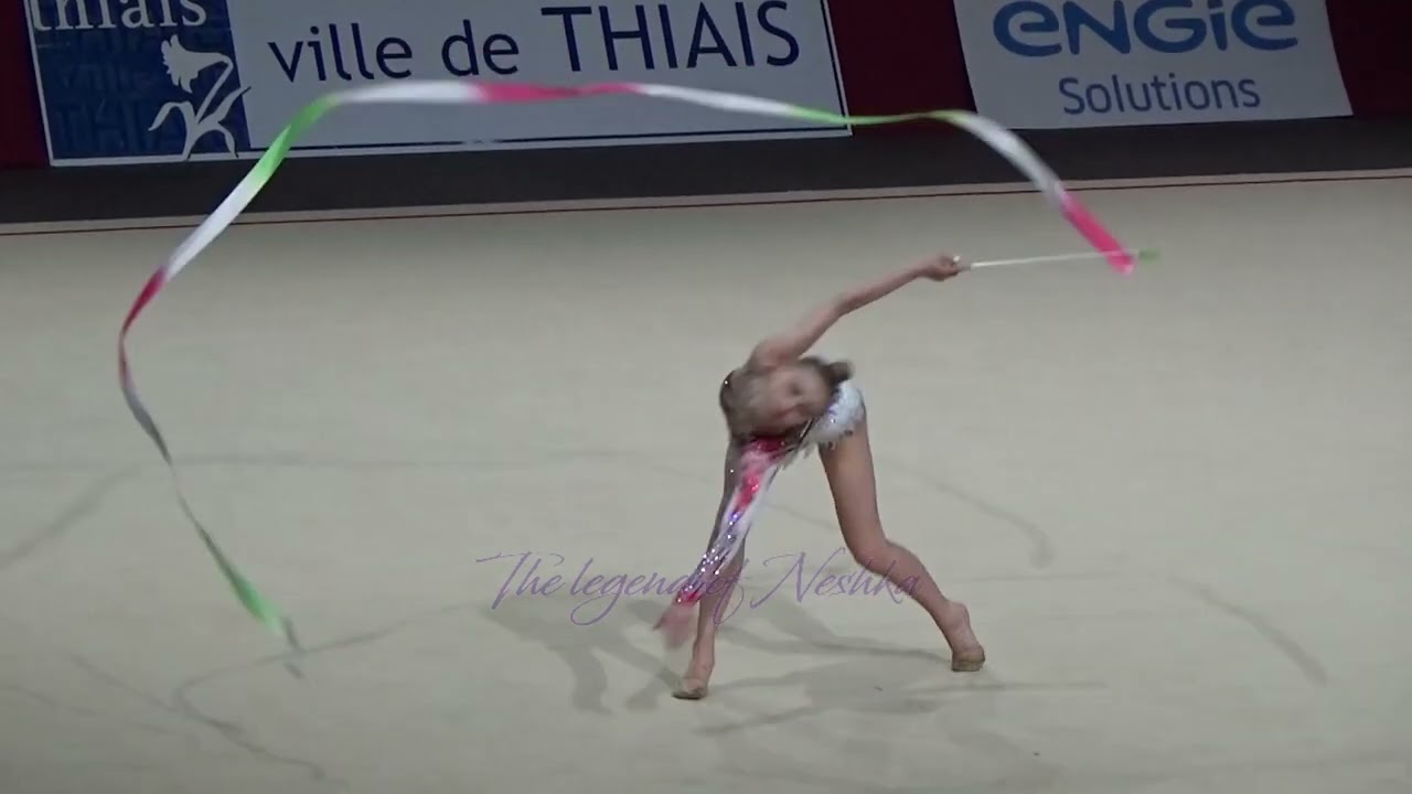 Hélène KARBANOV (FRA) ribbon - 2024 Grand Prix Thiais EF