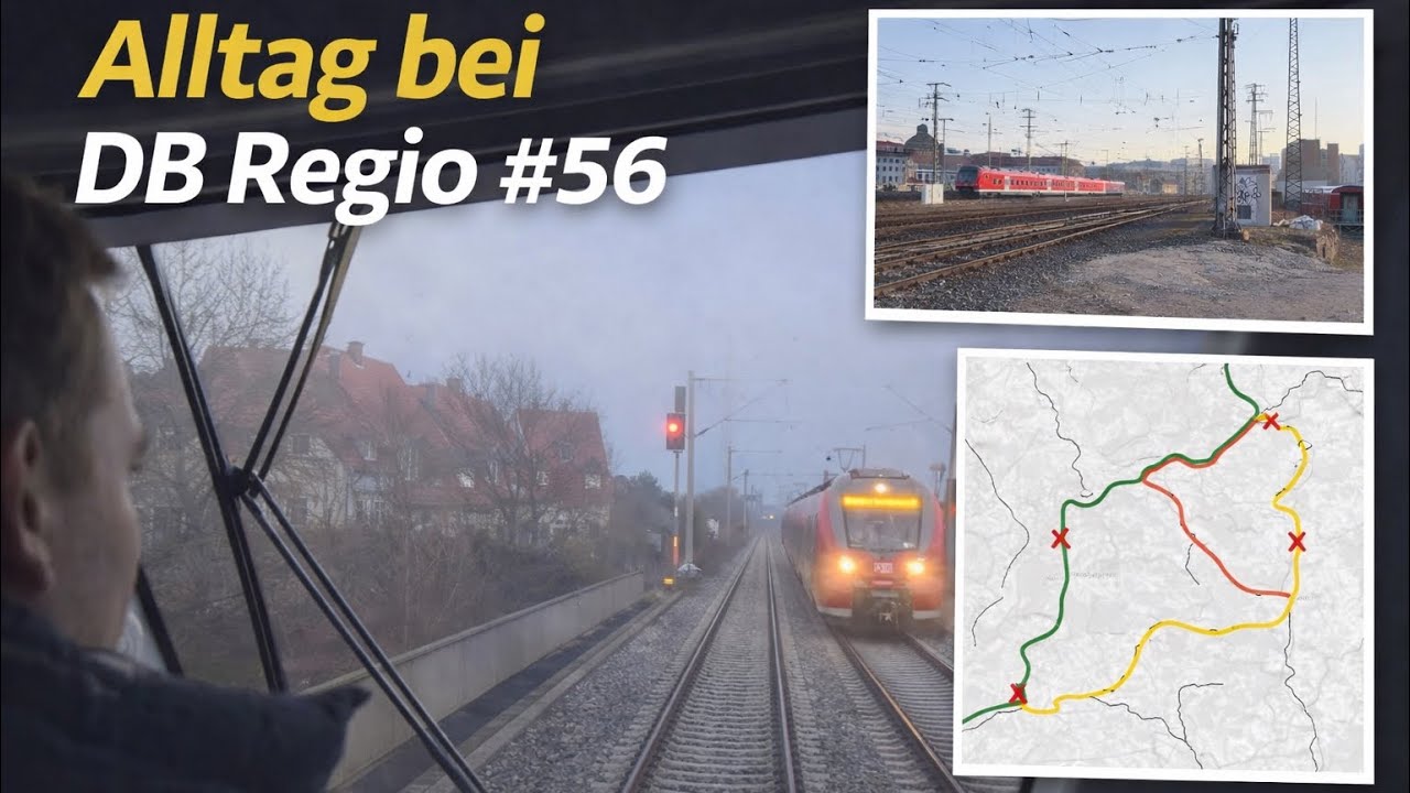 Sonstiger Alltag bei DB Regio #56 | Handy Probealarm und Umleitung &uuml;ber Kirchenlaibach