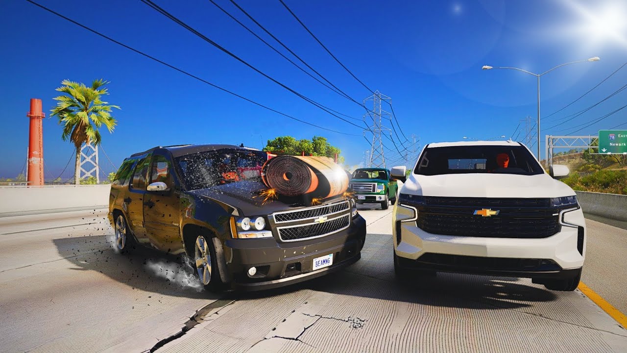 Instant Karma and Car Crashes - BeamNG Drive [Reckless Driving #21]