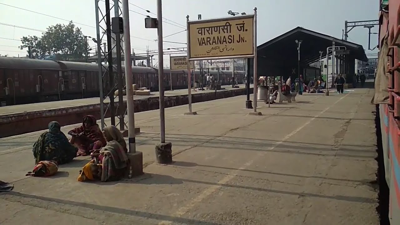 VARANASI JN (UTTAR PRADESH)!! VARANASI RAILWAY STATION!! VARANASI DISTRICT!!VARANASI CITY UP