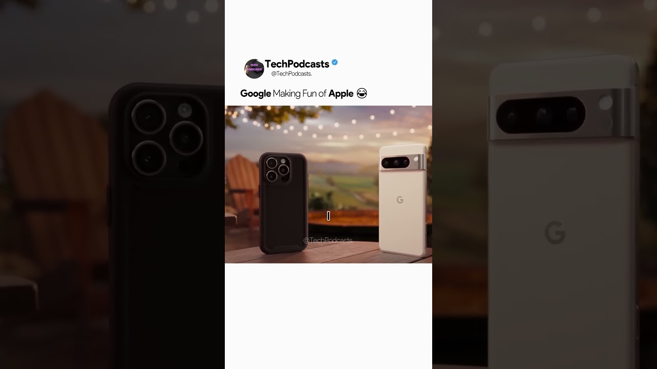 Google Making Fun of Apple