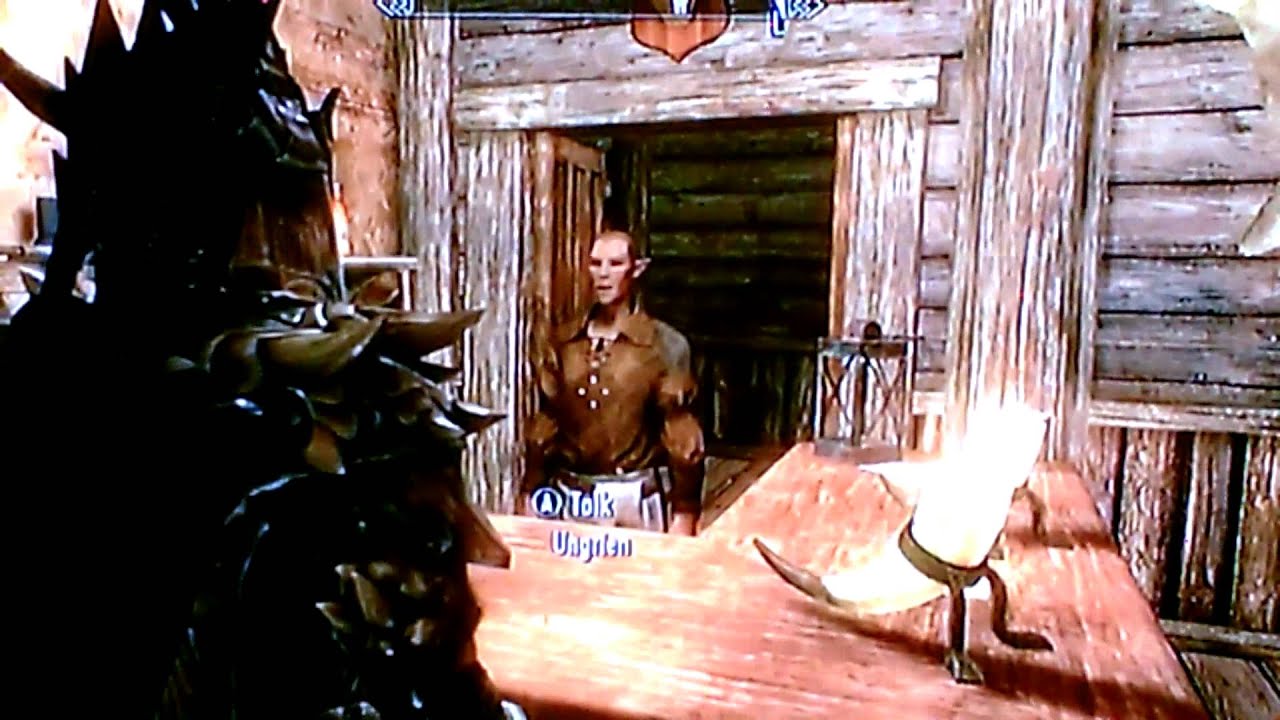 Method 1 of 2 to Level Up Speech in Skyrim
