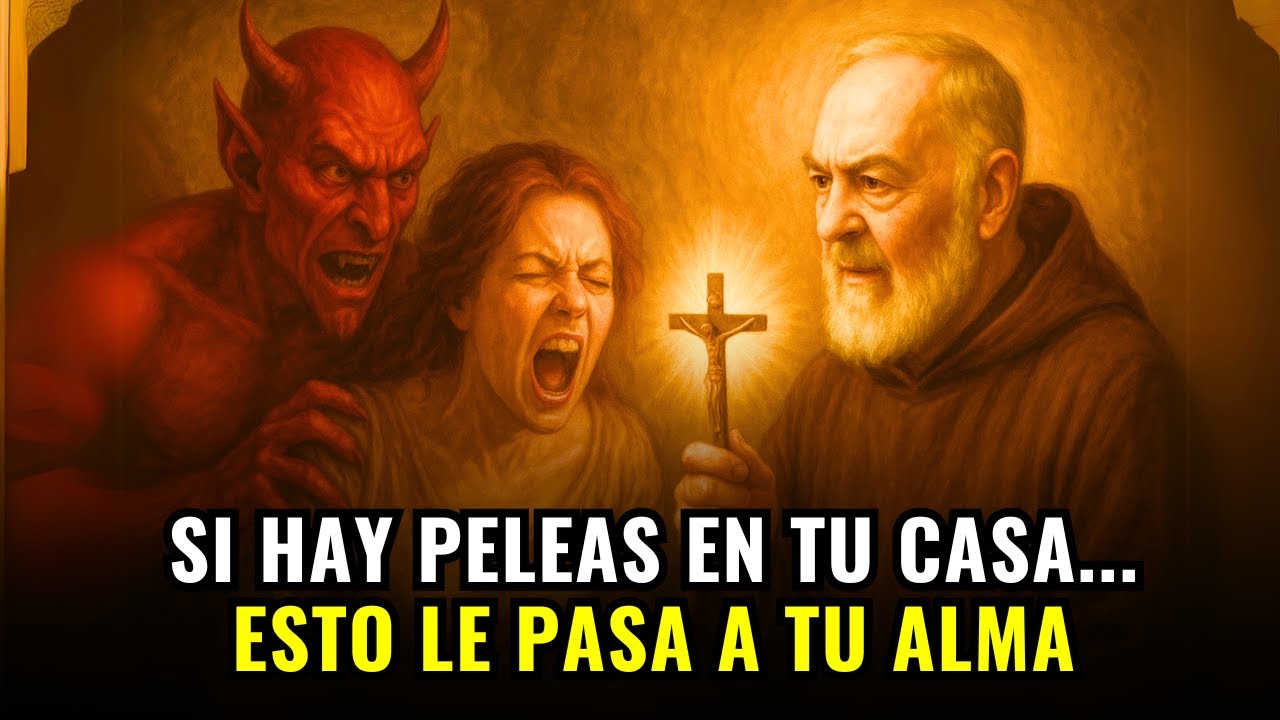 PADRE P&Iacute;O ADVIERTE: SI HAY PELEAS EN TU CASA... ESTO LE PASA A TU ALMA