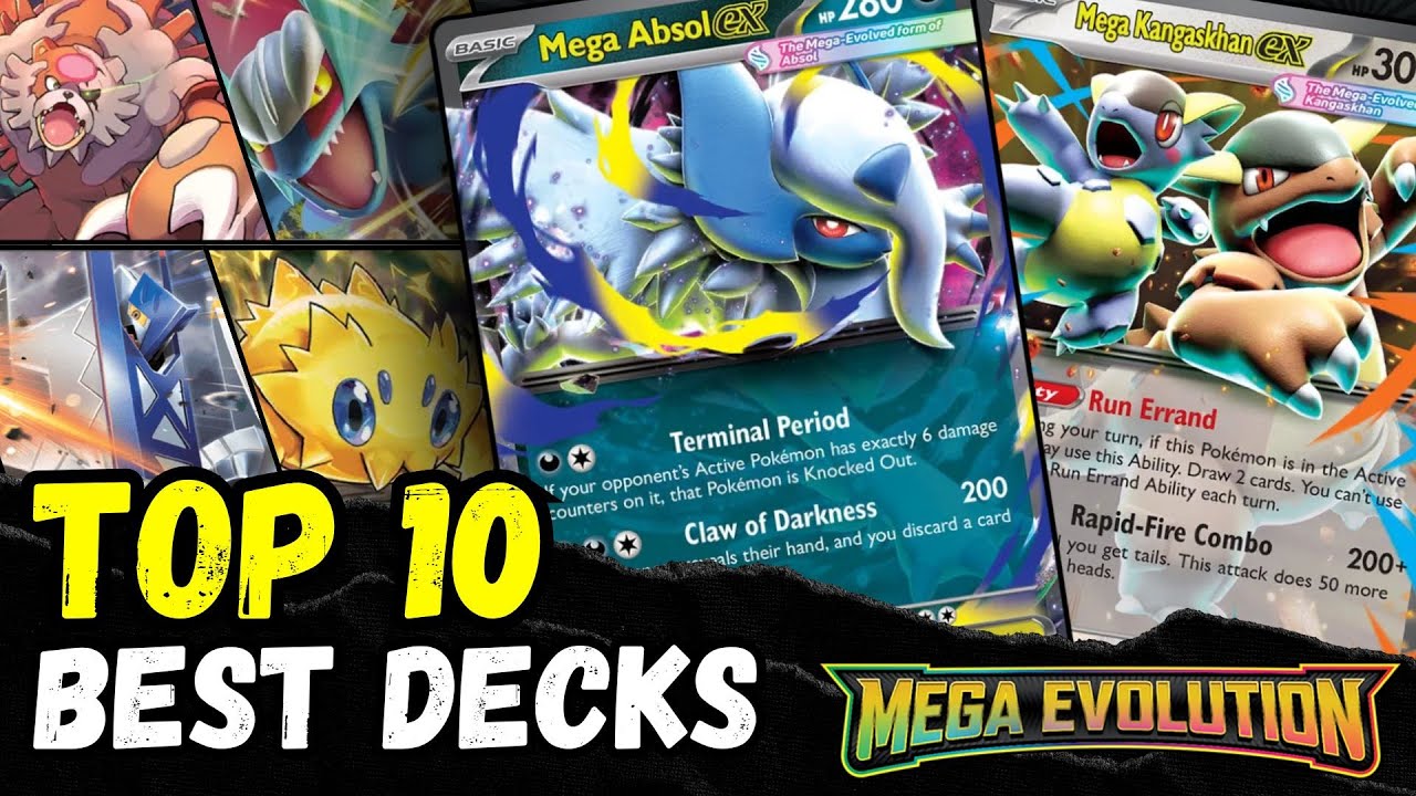 10 лучших колод Pokemon TCG с списками колод | Лилль, октябрь 2025 г.
