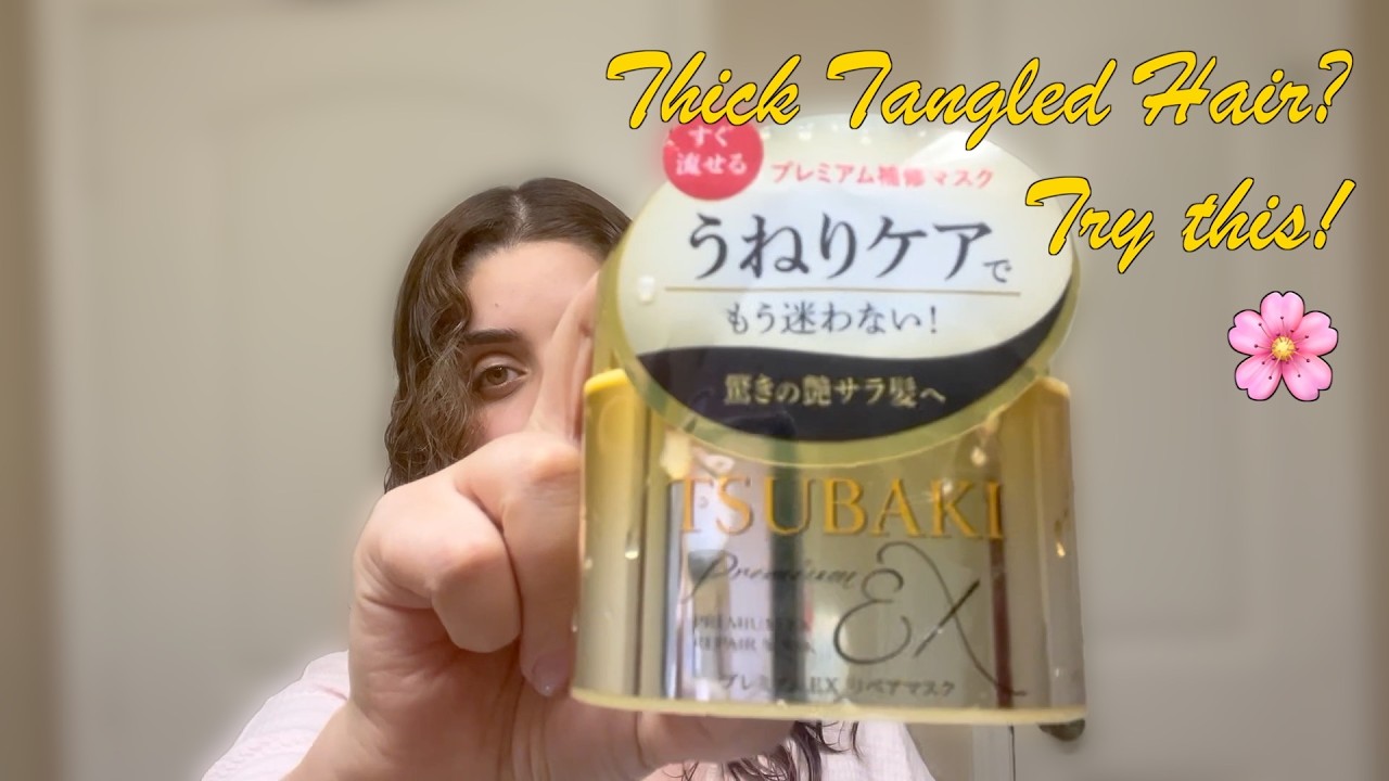 Tsubaki - !!!HAIR REPAIR!! - HAIR MASK? #beautyviame
