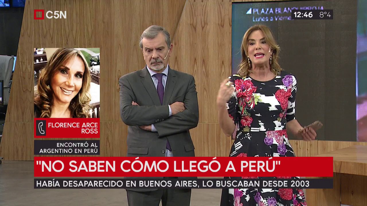 Había desaparecido en Bs.As, lo buscaban desde 2003, apareció en Perú