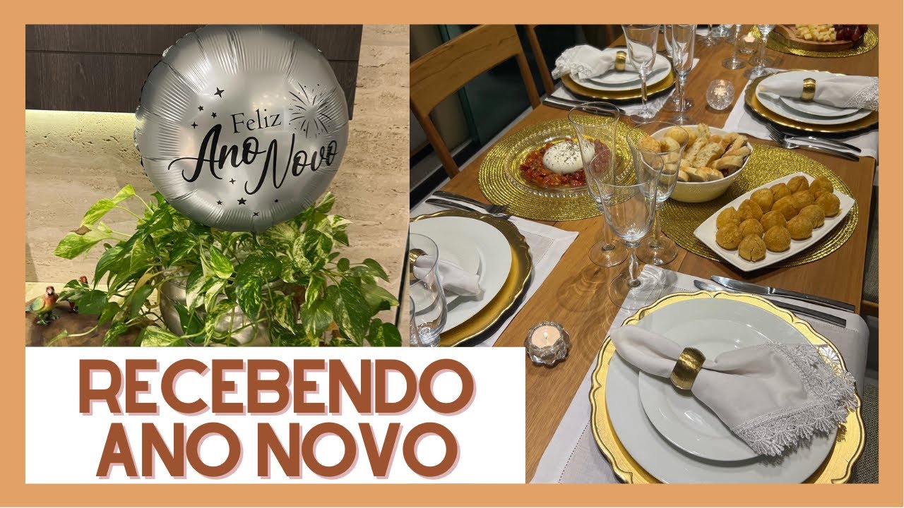 RECEBENDO A FAMILIA PARA O ANO NOVO