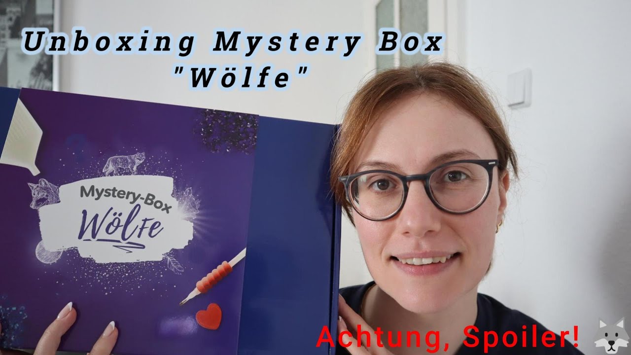 📦 Unboxing Mystery Box „Wölfe“ Picmondoo | Achtung Spoiler!  | Diamond Painting & kreative Auszeit ✨