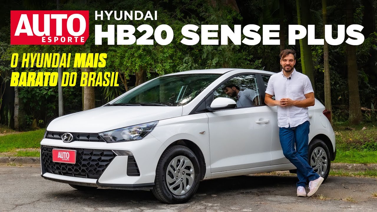 Hyundai HB20 Sense Plus: o que tem (e não tem) o CARRO MAIS BARATO da marca