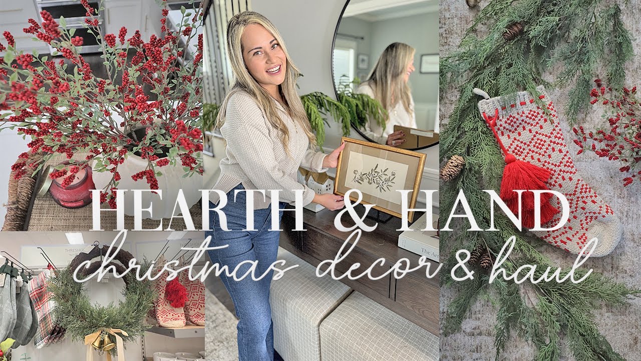 TARGET CHRISTMAS DECOR & HAUL || HEARTH AND HAND CHRISTMAS 2024 Покупайте вместе со мной