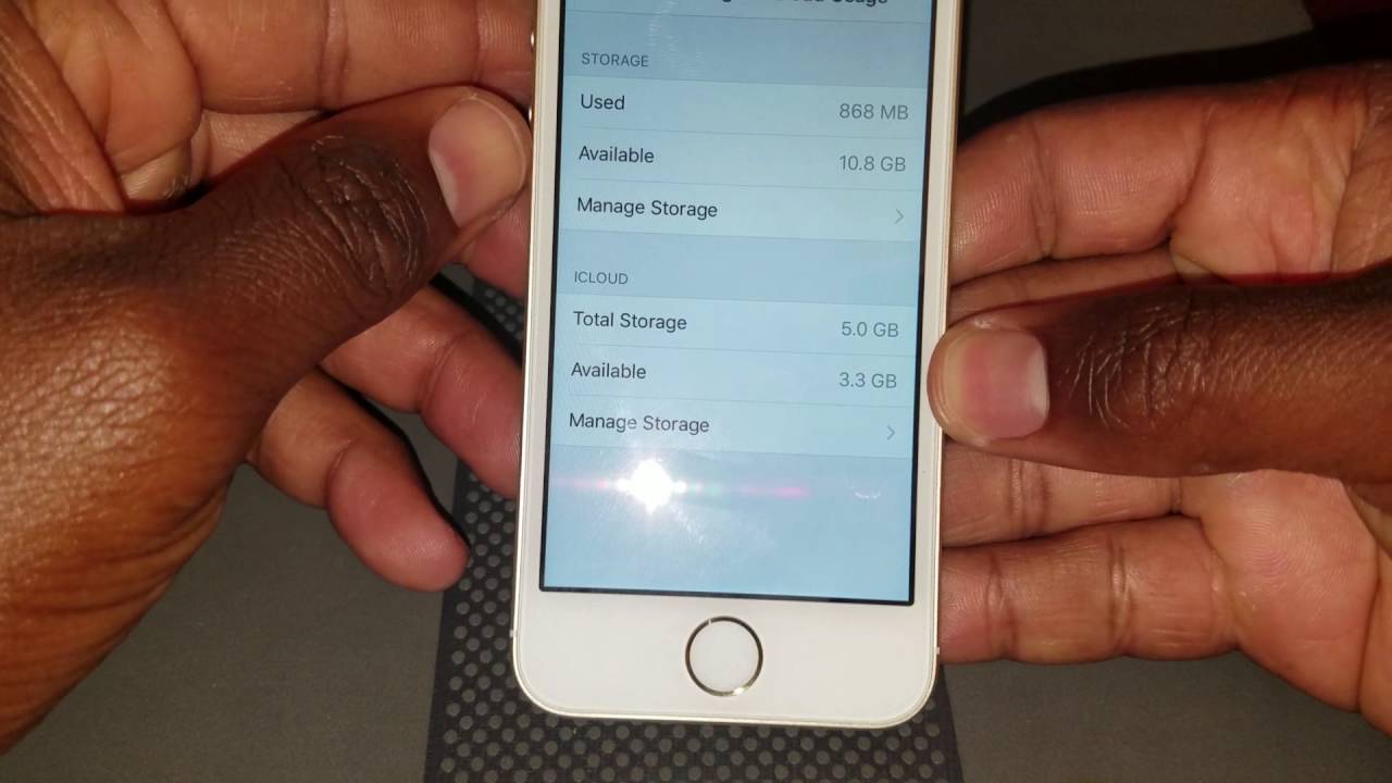 iPhone - How to Check Storage Space