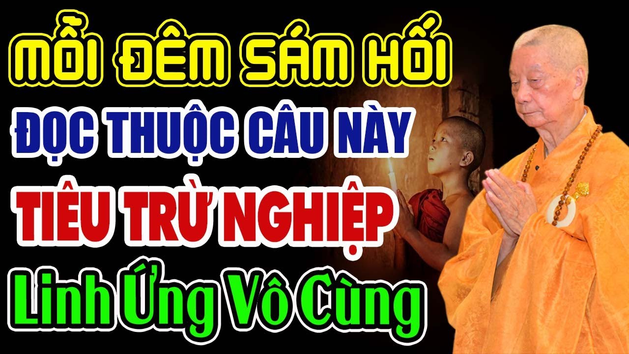 Khi Sám Hối Đứng Trước bàn Phật Nhớ Đọc Câu Này (rất linh nghiệm) - Thầy Thích Trí Quảng