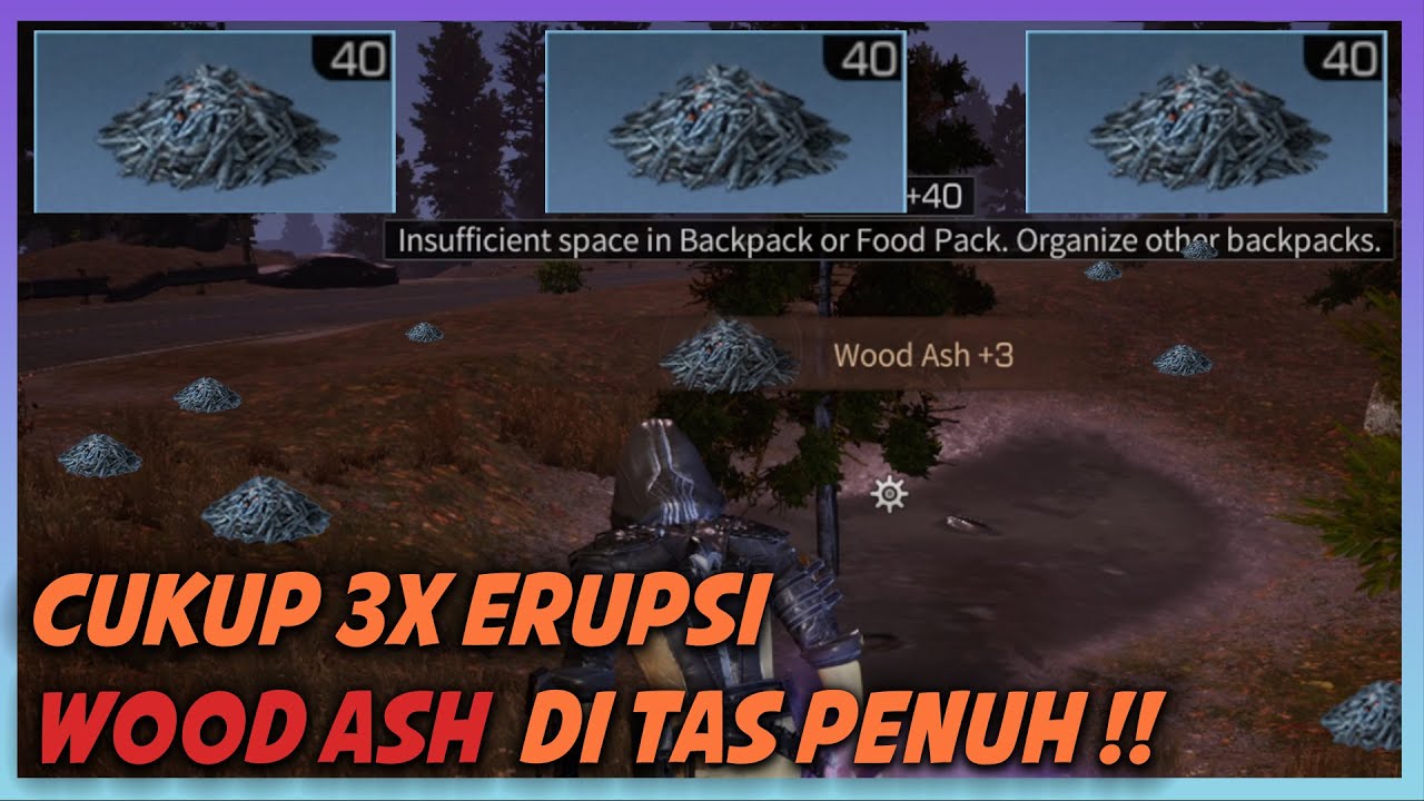 Tips Mendapatkan WOOD ASH Lebih Banyak di Lifeafter Cocok buat free player 😊