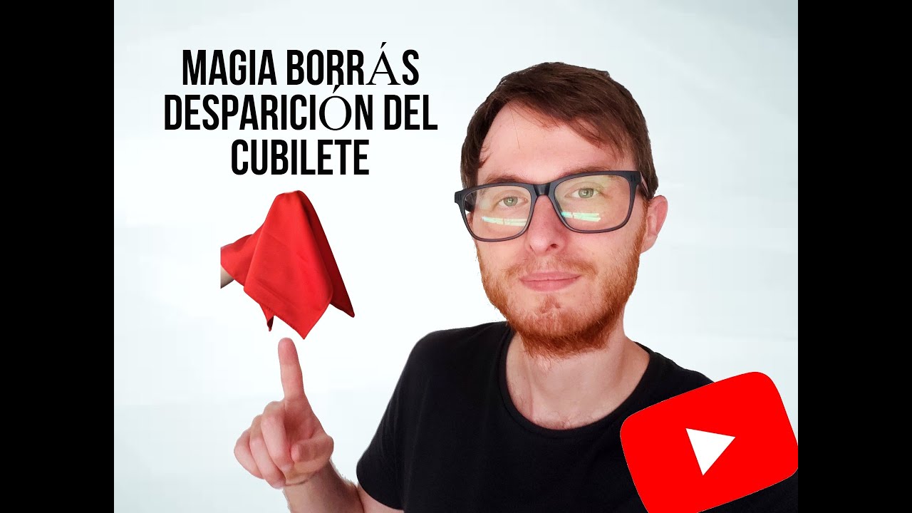 #4 [CURSO de MAGIA BORRAS] DESAPARICIÓN del cubilete | El juego de magia que NUNCA HAS HECHO 😉