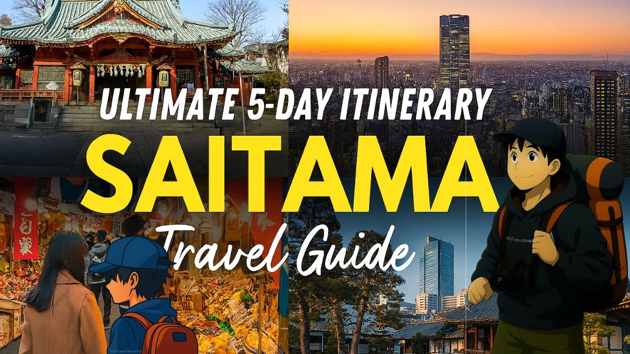 The Ultimate 5-Day Saitama, Japan Itinerary