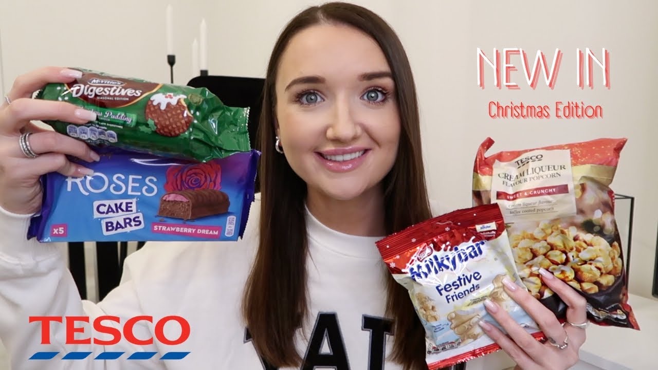 TASTE TESTING 'NEW IN' FOOD FROM TESCO #14 | HUGE CHRISTMAS RANGE