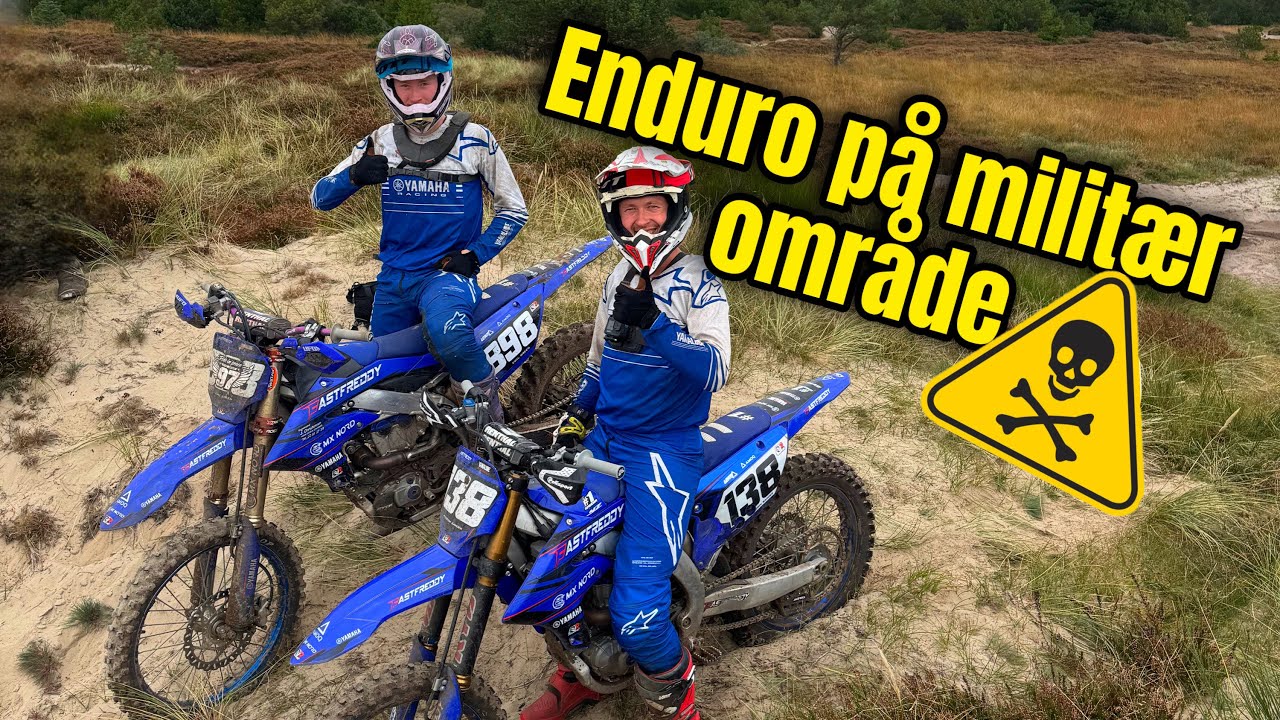 Det hårdeste Enduro terræn i Danmark?! Oksbøl gik vildt for sig! 🥵