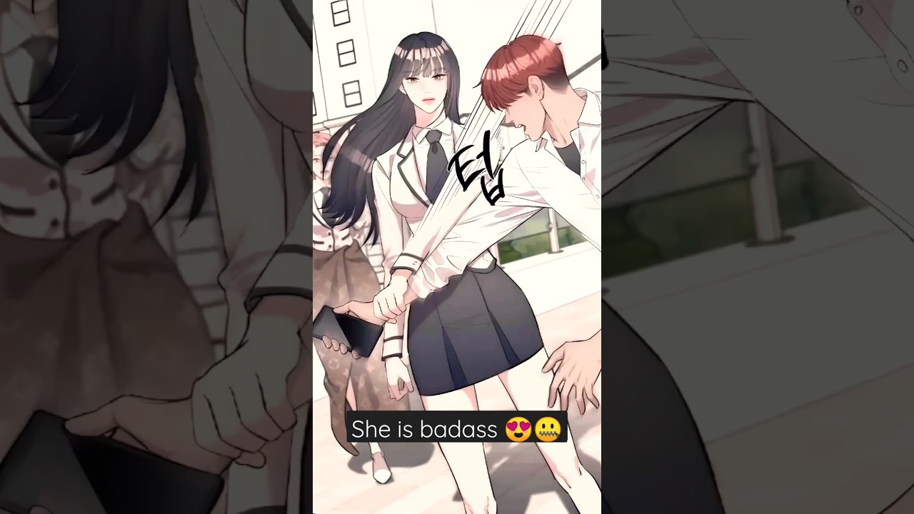 Badass female lead🤐😘❤️ #shorts #webtoon #manhwa #anime #badassanimemoments #manga #amv #mmv