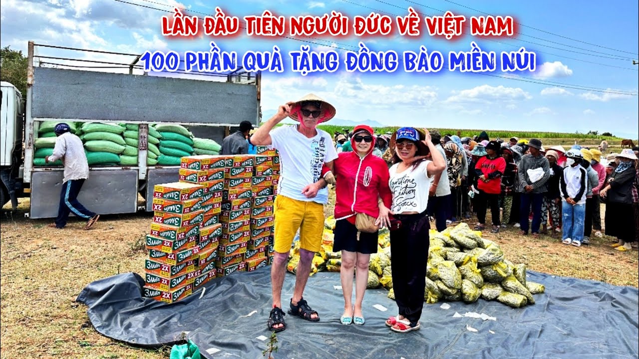 Người nước ngoài ở ĐỨC vượt 10.000km về Việt Nam tặng quà cho bà con miền núi - tập 636