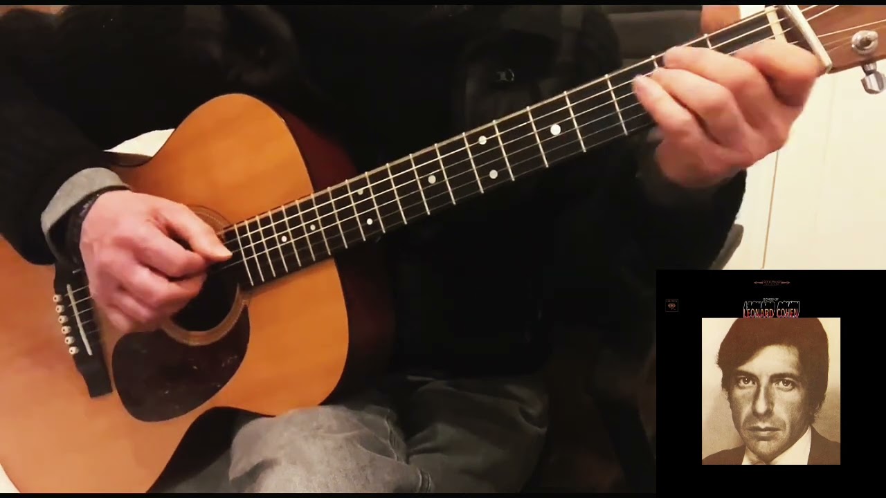 ‘Suzanne’ Leonard Cohen - ORIGINAL STUDIO CHORDS (Standard - No Capo)