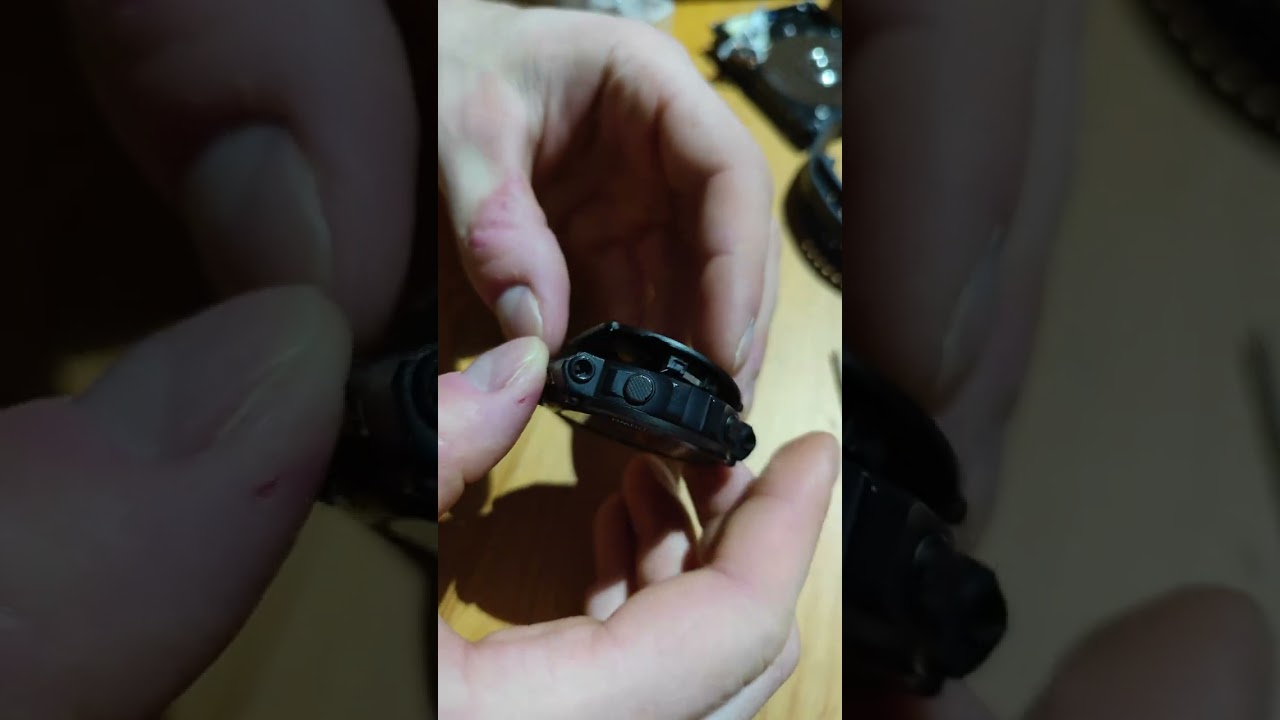 замена аккумулятора/разобрка amazfit t-rex 2