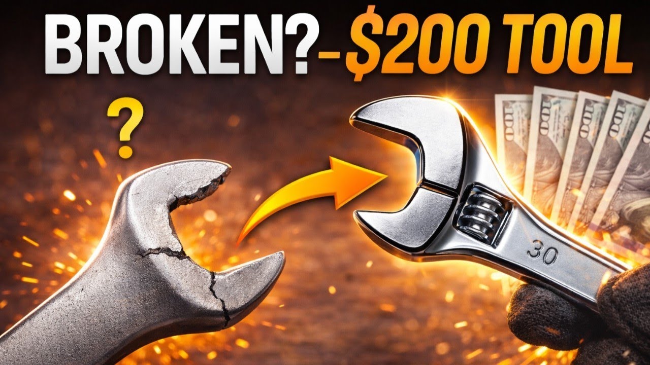 Broken Wrench? Turn It into a $200 Tool in Minutes – Genius Hack