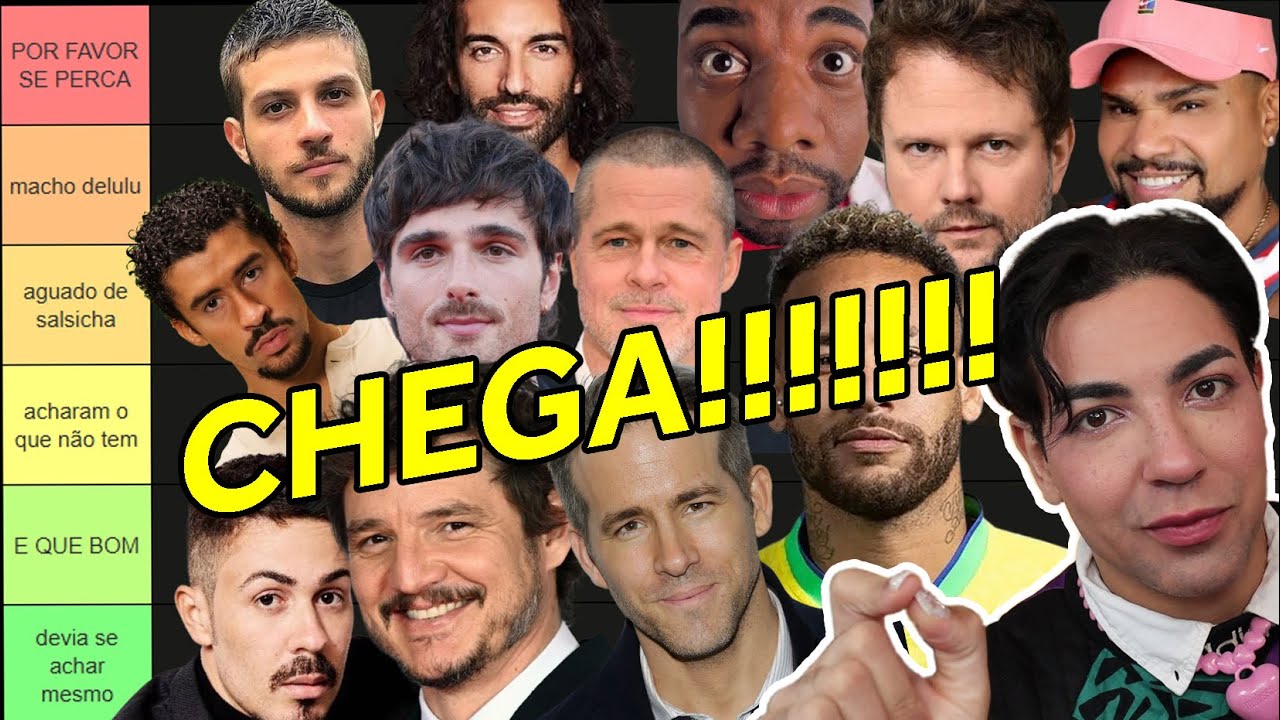 avaliando HOMENS QUE SE ACHAM DEMAIS