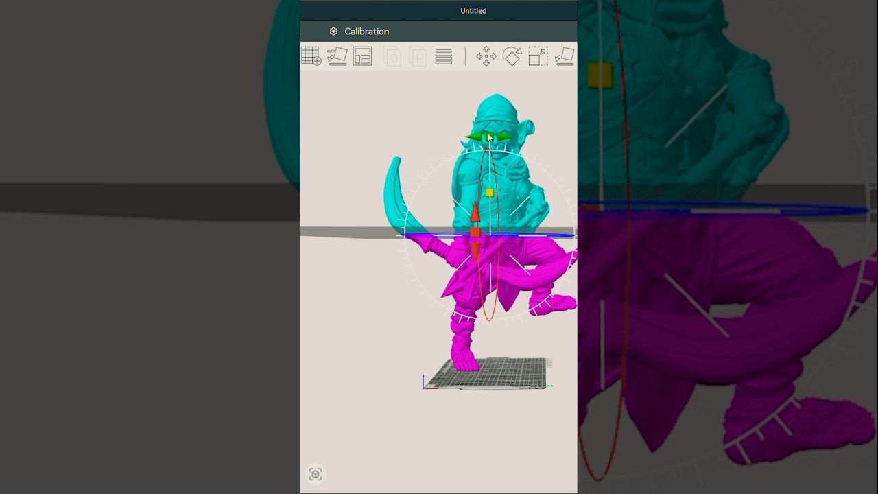 How to Cut a Model into Multiple Parts in Bambu Lab Studio - Part 1 