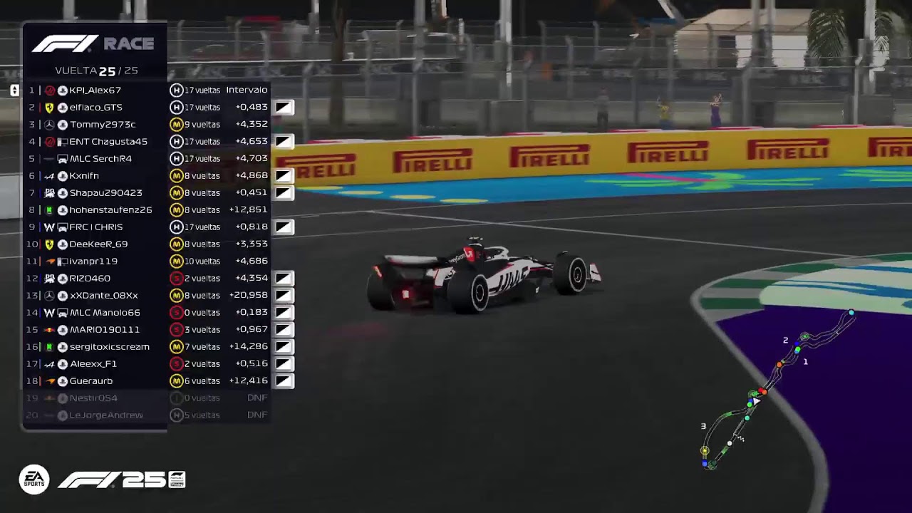 F1 League Performance Saudi GP