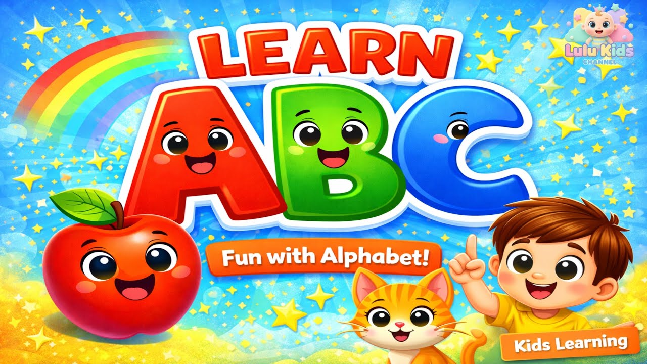 Learn ABC Alphabets for Kids | A to Z English Letters | Lulu Kids Channel 