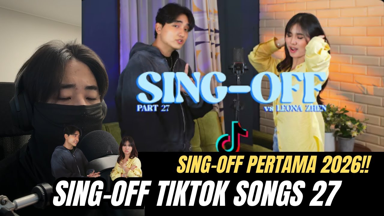 SING OFF TIKTOK SONGS 27 vs Leona Zhen | Korean Reaction