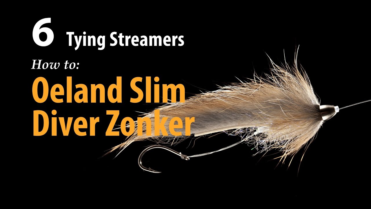 How to &bull; Fly tying Streamers &bull; Oeland Slim Diver Zonker &bull; fishing tips