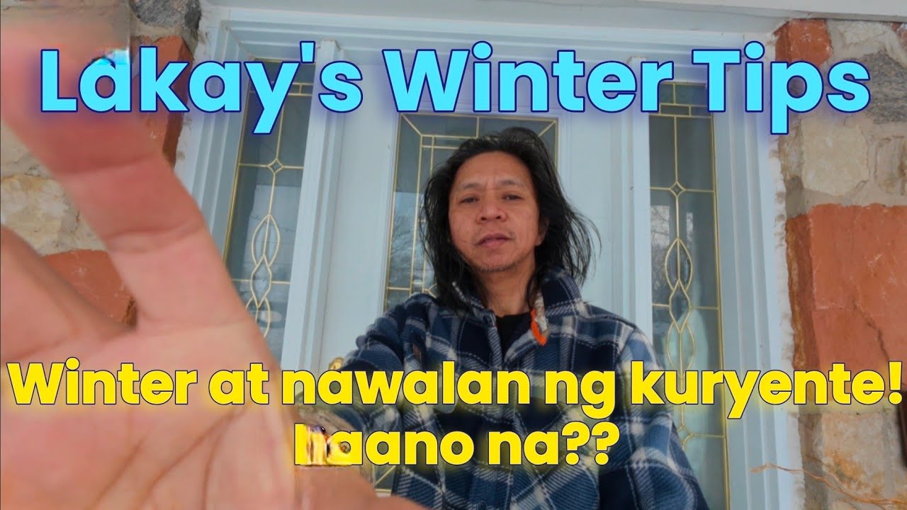 PAANO NA?? | Kung Winter at Nawalan Ka ng  Kuryente ! | Kerosene (Gaas) Heater | Lakay Buhay Canada