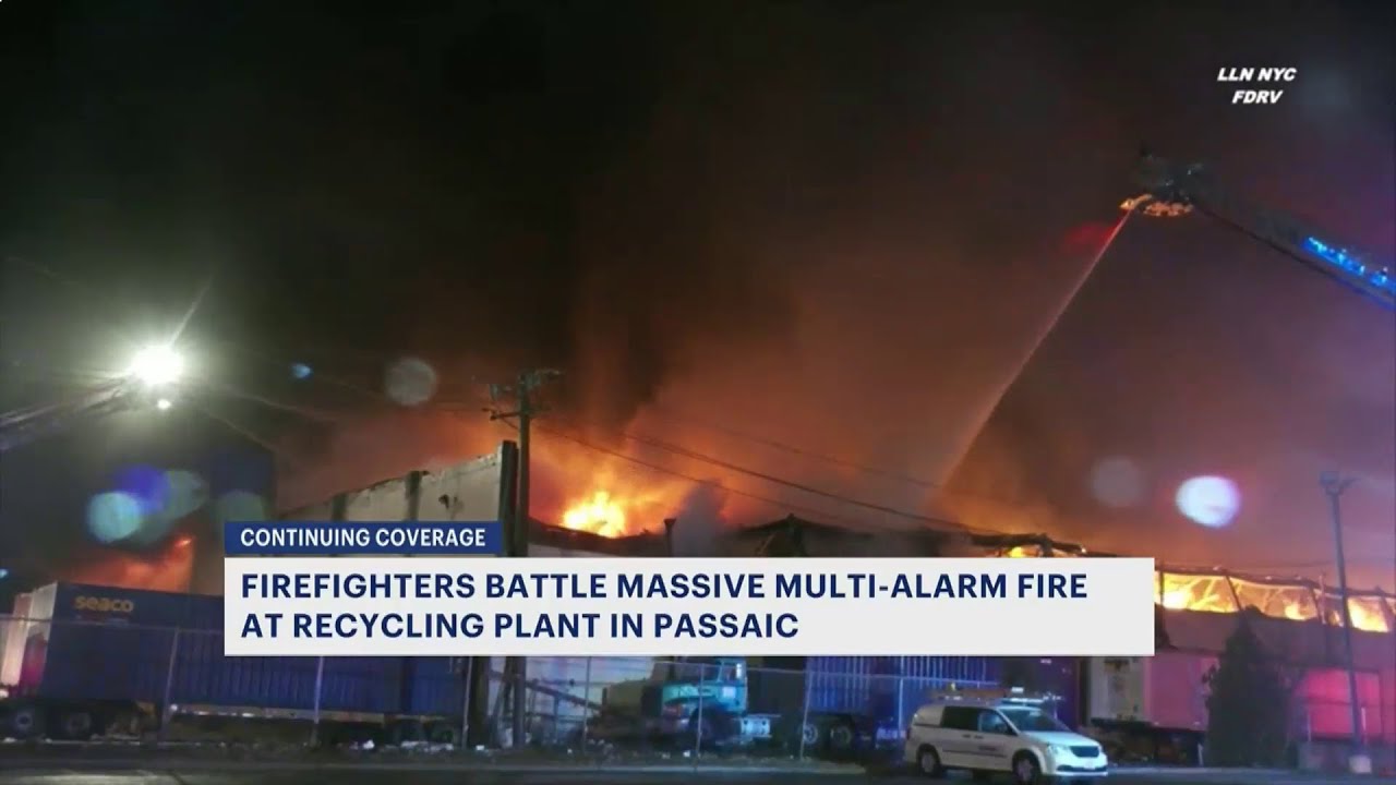 LLN on News12 NJ 10 Alarm Fire (by Nick FDRV)
