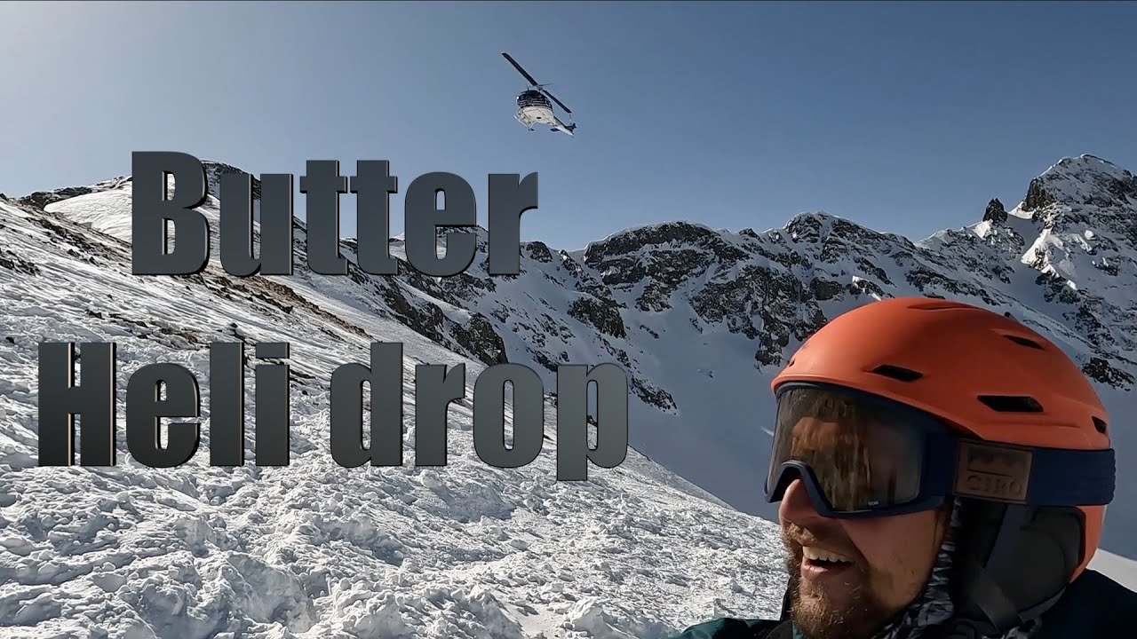 Snowboarding Silverton Mountain Colorado heli skiing Butter top to bottom 2022 current conditions HD