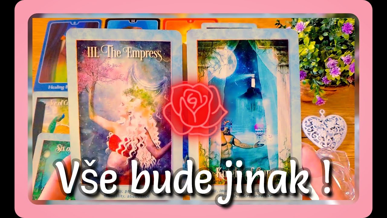 Nechce Tě ztratit. 💛🌼🌞 Vše bude jinak ❤️🍀- Výklad karet      #tarot #laska #karty
