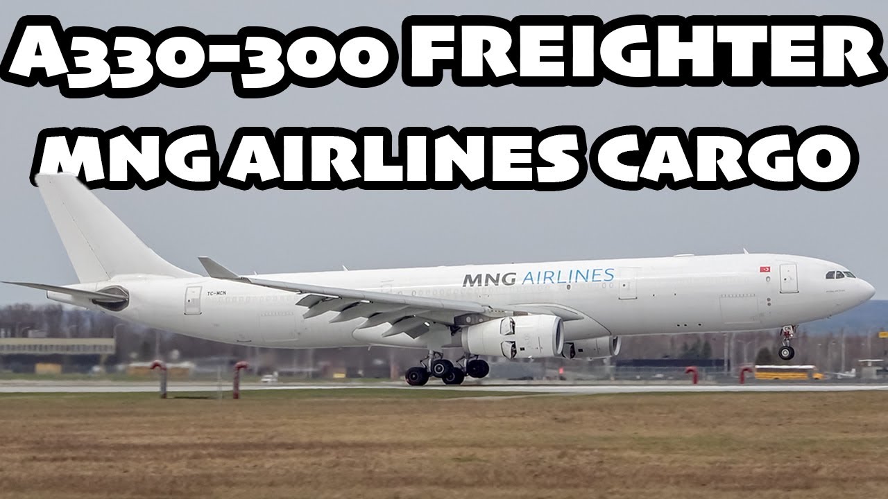 A330-300 FREIGHTER ACTION! MNG Airlines Airbus A330(P2F) in Montreal (YMX/CYMX)