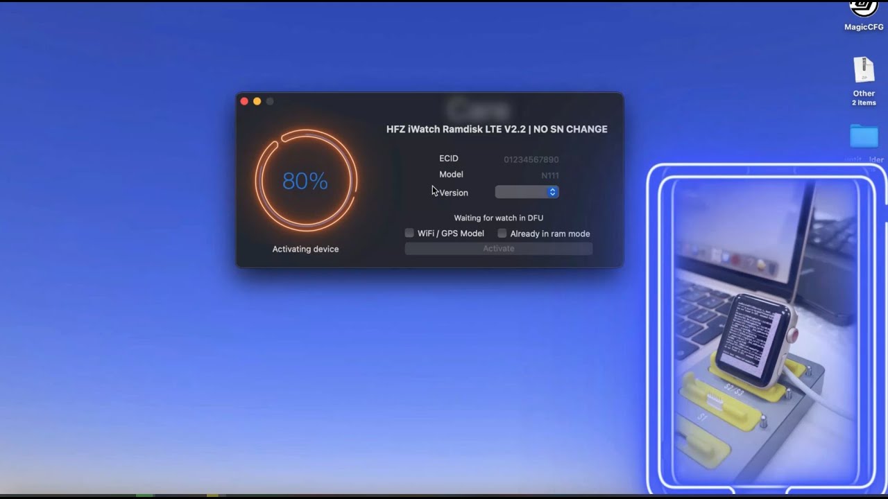Unlock Iwatch S3 With Free Mac Tool, Hfz Ramdisk - One Click Icloud Unlock For All Series And Se