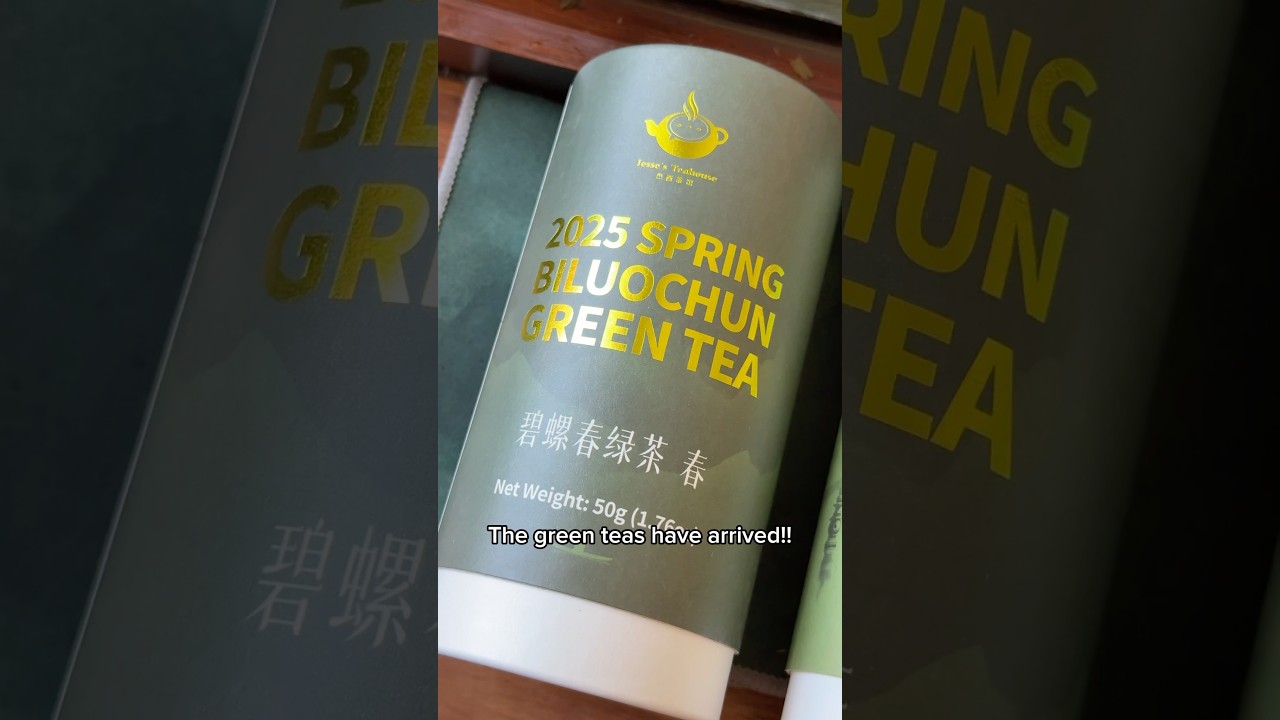 Spring greeeeeens #tea #greentea #china #longjing #spring #summer #jessesteahouse #gongfutea