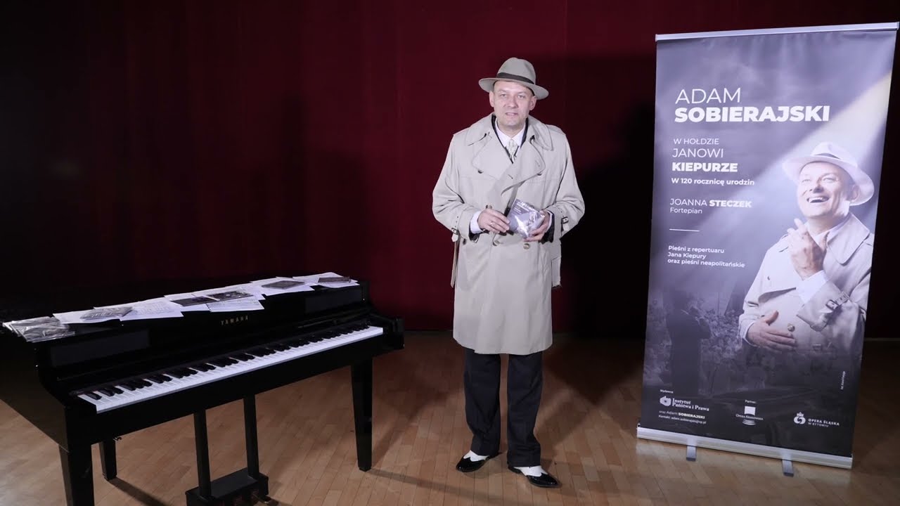 Adam Sobierajski zaprasza na koncert promujący płytę w hołdzie Janowi Kiepurze - Knurów 11.12.22