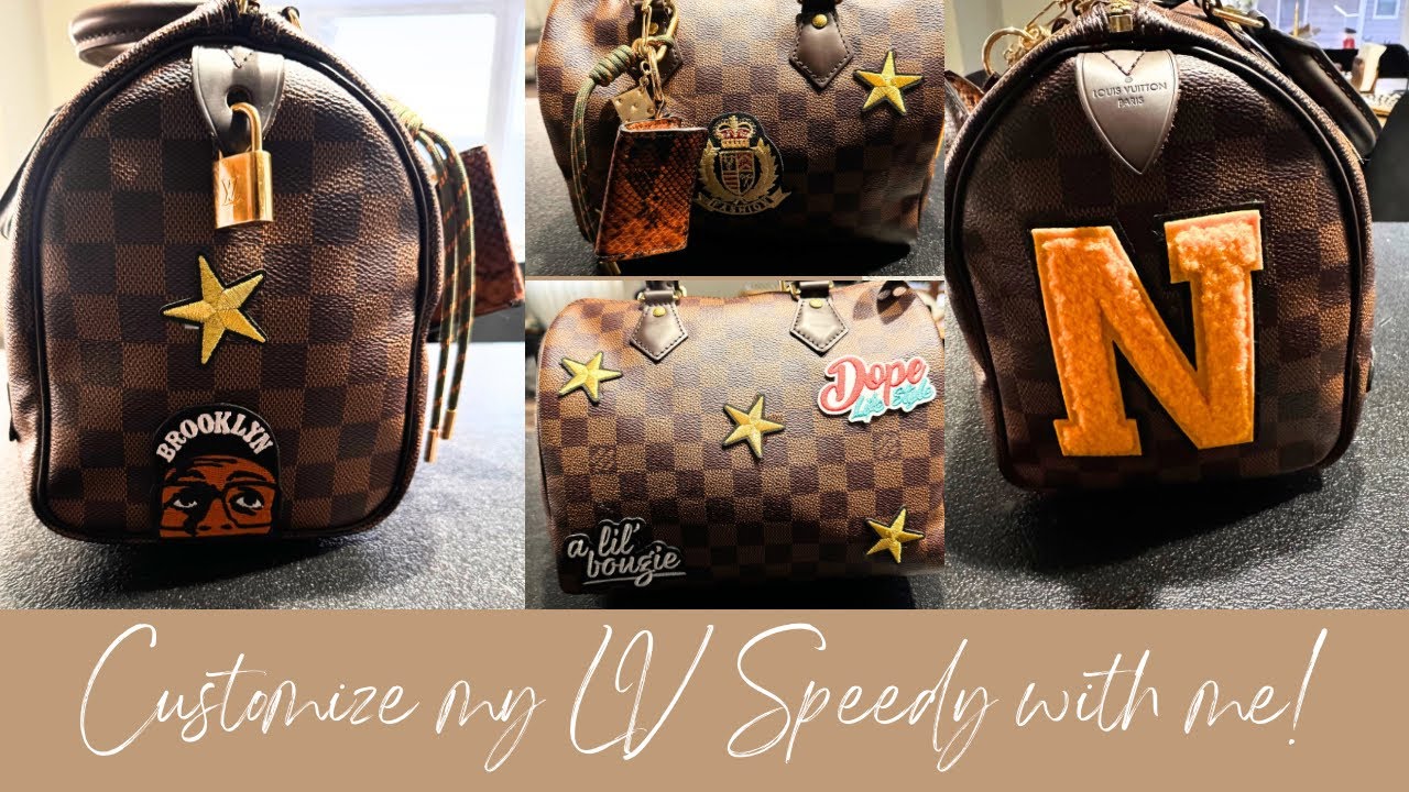 Customize my Louis Vuitton Speedy Bag with me