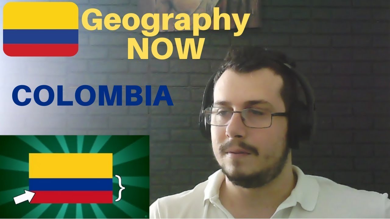 Italiano reaccionado a Geography now! Colombia REACTION