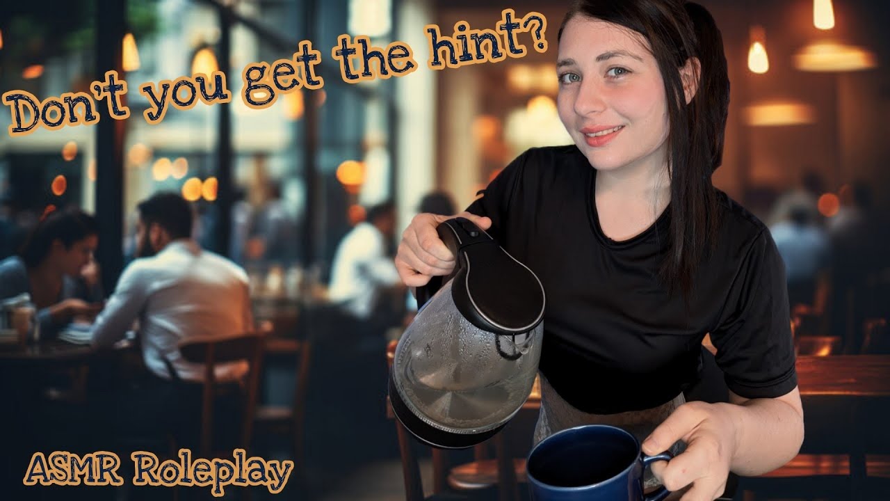 Is this actually a date? (with your waitress?) |ASMR Roleplay