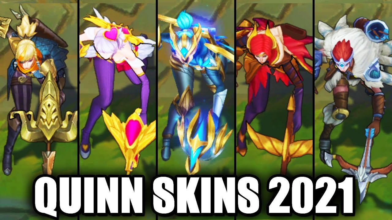 All Quinn Skins Spotlight (League of Legends)