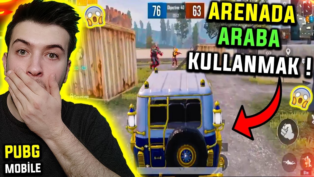 OHA!!! 😮 ARENADA ARABA SÜRME TAKTİĞİNİ BULDUK! PUBG Mobile
