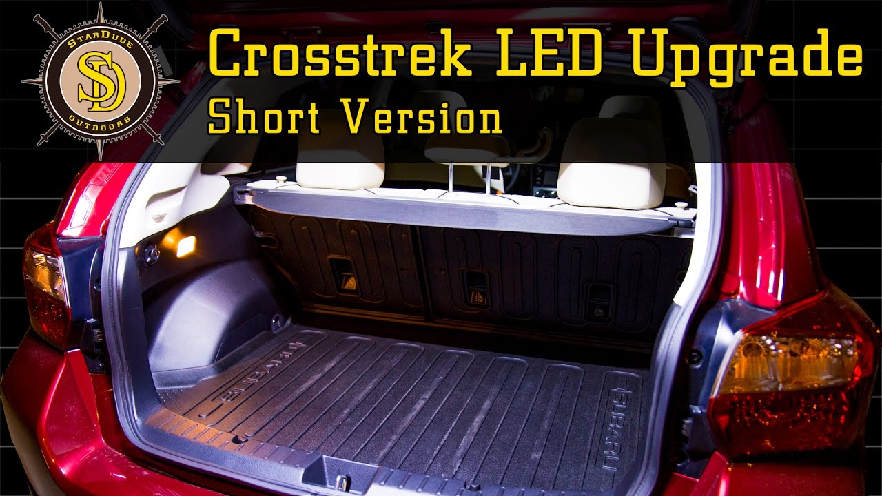 Subaru Crosstrek - Best LED Upgrade! - Install Instructions SHORT VERSION