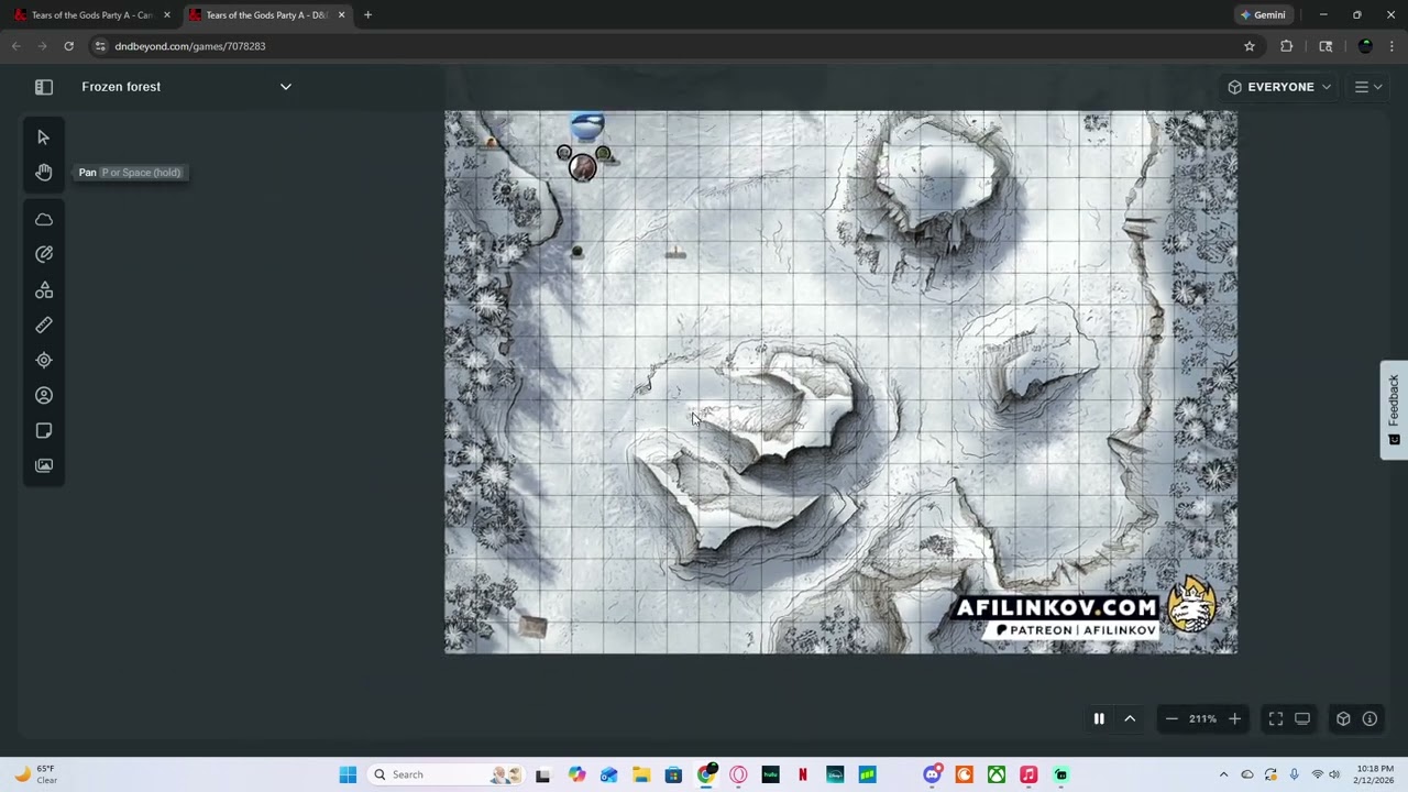 A frozen darkness (Session 4 Group A)