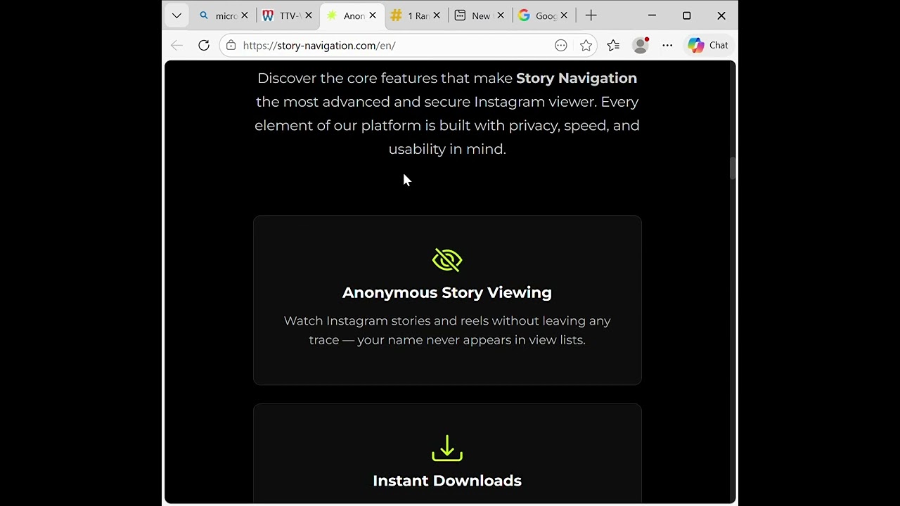 Anonymous Instagram Story Viewer &ndash; Watch and Download Stories Online and 5 more pages   Profile 1